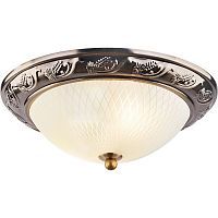 Настенно-потолочный светильник Arte Lamp A3019PL-2AB ALTA 2*40W E27 бронза античная/белый