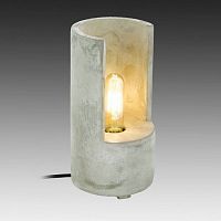 Настольная лампа LYNTON 49111 1*60W E27 h27 d14 бетон/серый