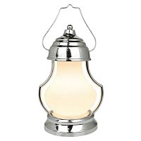 Настольная лампа Arte Lamp A1502LT-1CC LUMINO 1*40W E14 хром/белый