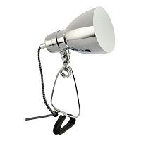 Настольная лампа Arte Lamp A1409LT-1CC DORM 1*40W E14 хром