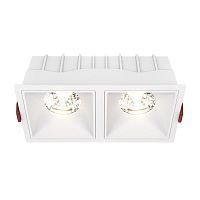 Встраиваемый светильник MAYTONI ALFA LED DL043-02-15W3K-SQ-W 30W 3000K белый