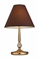Настольная лампа MAYTONI CHESTER RC0100-TL-01-R 1*60W E14 латунь/коричневый