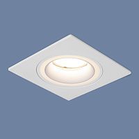 Встраиваемый светильник ELEKTROSTANDARD 1091/1 1*9W G5.3 белый