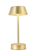 Настольная лампа CRYSTAL LUX SANTA LG1 GOLD 6W LED 3000K золото