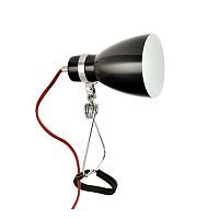 Настольная лампа Arte Lamp A1409LT-1BK DORM 1*40W E14 черный