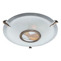 Настенно-потолочный светильник Arte Lamp A7895PL-2AB PUB 2*40W E27 античная бронза/белый