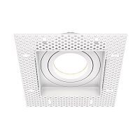 Встраиваемый светильник MAYTONI ATOM DL003-01-W 1*50W GU10 белый
