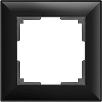 Рамка на 1 пост WERKEL FIORE WL14-Frame-01 67308 черный матовый