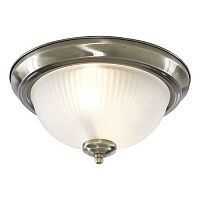Настенно-потолочный светильник Arte Lamp A7834PL-2AB PORCH 2*60W E14 античная бронза/белый