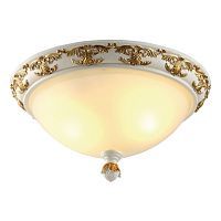 Светильник потолочный Arte Lamp A9570PL-2WG BENESSERE 2*40W E14 бело-золотой