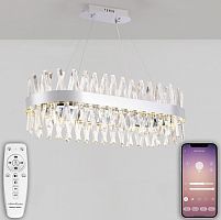 Подвесная люстра Natali Kovaltseva ALEXANDRIA LED LAMPS 81249 хром