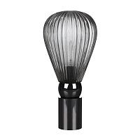 Настольная лампа ODEON LIGHT ELICA 5417/1T 1*40W E14 черный/серый