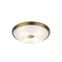 Настенно-потолочный светильник ODEON LIGHT PELOW 4956/4 4*40W E14 бронзовый/белый