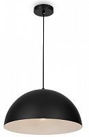 Подвесной светильник ELEON FR5218PL-01B1 1*60W E27 h1200 d350 Матовый Черный/Черный