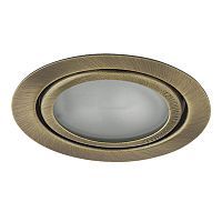 Встраиваемый мебельный светильник LIGHTSTAR MOBI INC 003201 1*20W G4 бронза