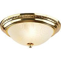 Настенно-потолочный светильник Arte Lamp A3013PL-2GO ALTA 2*40W E27 золото/белый