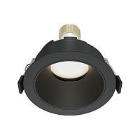 Встраиваемый светильник MAYTONI SHARE DL051-U-1B 1*10W GU10 черный