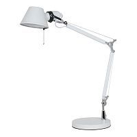 Настольная лампа Arte Lamp A2098LT-1WH AIRONE 1*60W E27 белый
