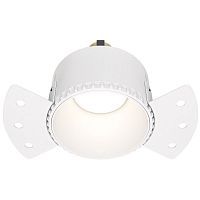 Встраиваемый светильник MAYTONI SHARE DL051-01-GU10-RD-W 1*20W GU10 белый
