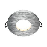 Встраиваемый светильник MAYTONI STARK DL083-01-GU10-RD-S 1*50W GU10 серебряный