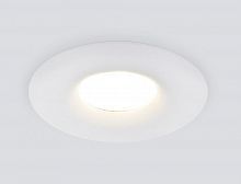 Встраиваемый светильник ELEKTROSTANDARD 123 MR16 1*50W GU10 белый