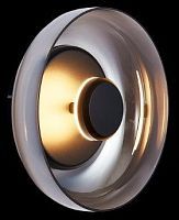 Настенный светодиодный светильник ST Luce Lazio LED 1*7W 4000K черный/дымчатый SL6002.401.01