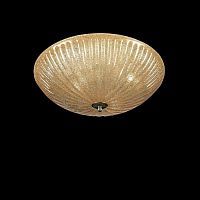 Настенно-потолочный светильник LIGHTSTAR ZUCCHE 820833 3*60W E27 золотой/янтарный сахар