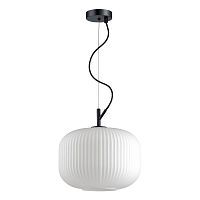 Подвес ODEON LIGHT ROOFI 4754/1 1*60W E27 черный/белый