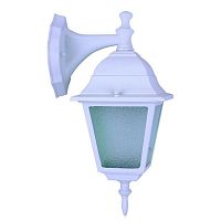 Уличный настенный светильник Arte Lamp A1012AL-1WH BREMEN 1*60W E27 белый/белый матовый