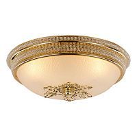 Светильник потолочный Arte Lamp A9205PL-3GO VASSOIO 3*40W G9 золото/белый