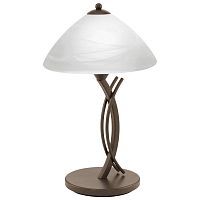 Настольная лампа EGLO VINOVO 91435 1*60W E27 темно-коричневый/белый