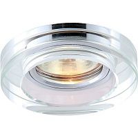Встраиваемый светильник Arte Lamp A5221PL-1CC WAGNER 1*50W GU5.3 хром/прозрачный