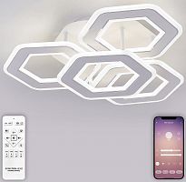 Потолочный светильник Natali Kovaltseva DAMASK HIGH-TECH LED LAMPS 82060 белый