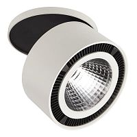 Встраиваемый светильник LIGHTSTAR FORTE INCA 213840 40W LED 3000K белый/черный