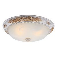 Настенно-потолочный светильник Arte Lamp A7103PL-3WG TORTA 3*60W E27 бело-золотой