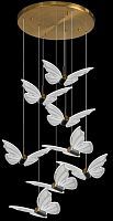 Подвесная люстра Natali Kovaltseva BUTTERFLIES LED LAMPS 81364 GOLD золото