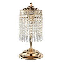 Настольная лампа MAYTONI BELLA DIA750-WB11-WG 2*60W E14 белое золото/прозрачный