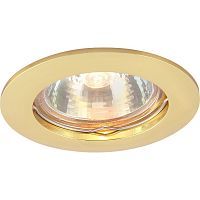 Встраиваемый светильник Arte Lamp A2103PL-1GO BASIC 1*50W GU10 золото