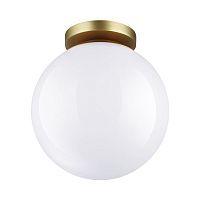 Настенно-потолочный светильник ODEON LIGHT BOSCO 4248/1C 1*9W E27 золотистый/белый