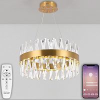 Подвесная люстра Natali Kovaltseva ALEXANDRIA LED LAMPS 81244 золото