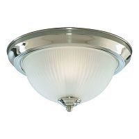 Настенно-потолочный светильник Arte Lamp A9366PL-2SS AMERICAN DINER 2*60W E14 серебро матовое/белый