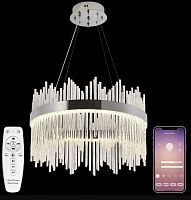 Подвесные люстра Natali Kovaltseva TEMPIO LED LAMPS 81261 хром