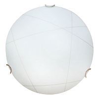 Настенно-потолочный светильник Arte Lamp A3620PL-1CC LINES 1*100W E27 хром/белый