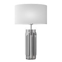 Настольная лампа MAYTONI MUSE MOD304TL-01GR 1*60W E27 серый/белый