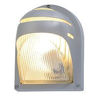 Уличный настенный светильник Arte Lamp A2802AL-1GY URBAN 1*60W E27 серый/прозрачный