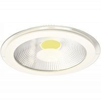 Встраиваемый светильник Arte Lamp A4205PL-1WH RAGGIO 5W LED 3000К белый/прозрачный