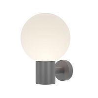 Уличный настенный светильник MAYTONI BOLD O598WL-01GR 1*60W E27 серый
