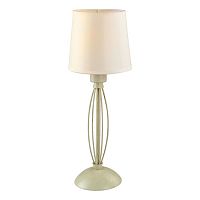 Настольная лампа Arte Lamp A9310LT-1WG ORLEAN 1*40W E27 бело-золотой/кремовый