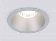 Встраиваемый светильник ELEKTROSTANDARD 15266/LED 7W 4200K серебряный