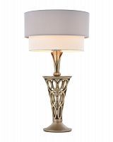 Настольная лампа MAYTONI LILLIAN H311-11-G 1*60W E27 серебро антик/разноцветный